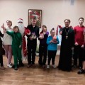 В приходе Свято-Георгиевского храма Дед Мороз навестил детей с ОВЗ