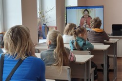 В воскресной школе дети познакомились со славными героями-защитниками Руси