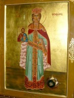 Икона святой царицы Феодоры