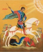 Святой Великомученик Георгий Победоносец.