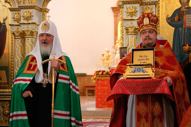 В честь 70-летия Победы мощи святого Георгия Победоносца провезут по городам Южного Урала