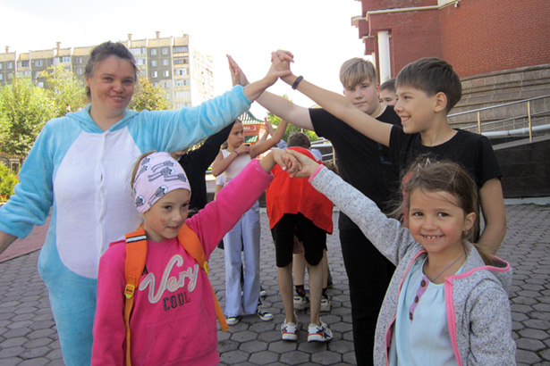 В Свято-Георгиевском храме прошли традиционные благотворительные акции