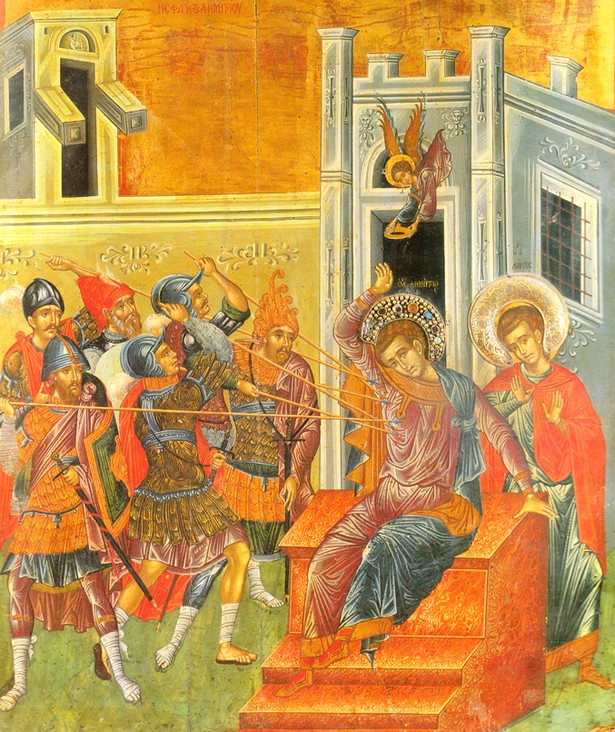 Святой великомученик Дмитрий Солунский