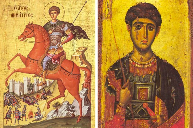 Святой великомученик Дмитрий Солунский