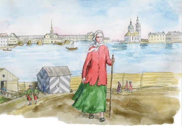 Святая блаженная Ксения Петербургская