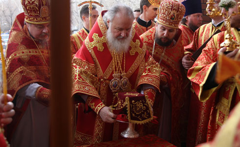 Освящение Свято-Георгиевского храма