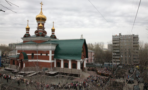 Освящение Свято-Георгиевского храма