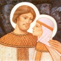 Память святых Петра и Февронии, Муромских чудотворцев, в иночестве Давида и Ефросиньи. День семьи, любви и верности.
