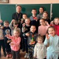 Благовещение в детской воскресной школе Свято-Георгиевского храма