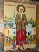 Икона святой блаженной Ксении Петербургской