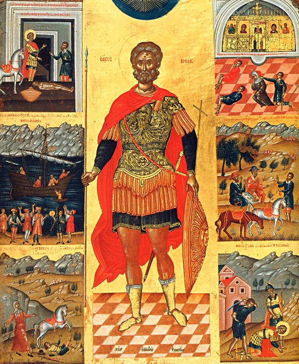 Великомученик Мина Котуанский, Египетский