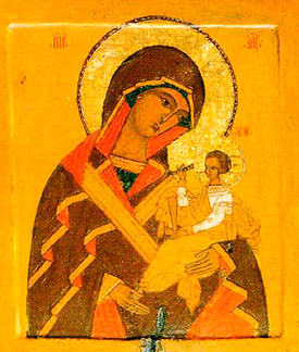 Икона Божией Матери Одигитрия Шуйская