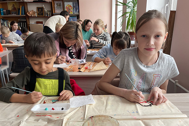 Мастер-класс по росписи Новогодней игрушки