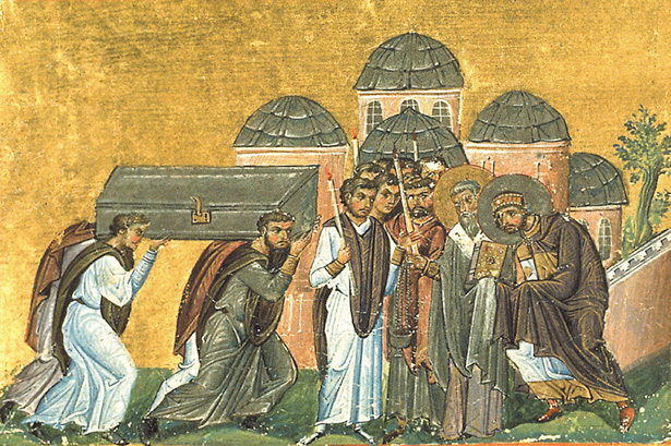 Перенесение мощей святителя Иоанна Златоуста, архиепископа Константинопольского Перенесение мощей святителя Иоанна Златоуста, архиепископа Константинопольского