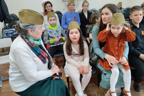 80-летие Победы в детской воскресной школе Свято-Георгиевского храма 80-летие Победы в детской воскресной школе Свято-Георгиевского храма